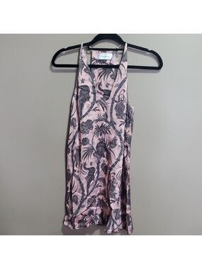 zimmermann matchmaker pink floral silk linen tie midi dress dupe ZIMMERMANN Matchmaker Belted Floral-Print Linen And Silk-Blend Midi Dress